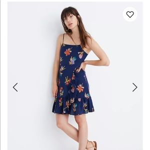 Silk Madewell Floral Dress